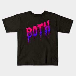 Both (Bi Pride) Kids T-Shirt
